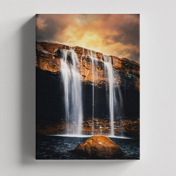 Quadro Canvas Natureza Cachoeira 3