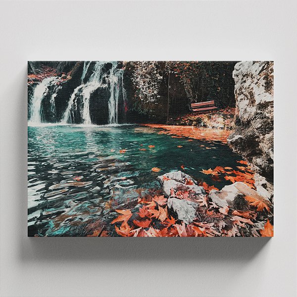 Quadro Canvas Cachoeiras Cristalina