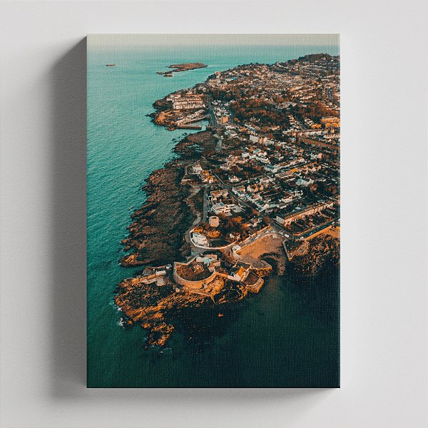 Quadro Canvas Cidade Praiana