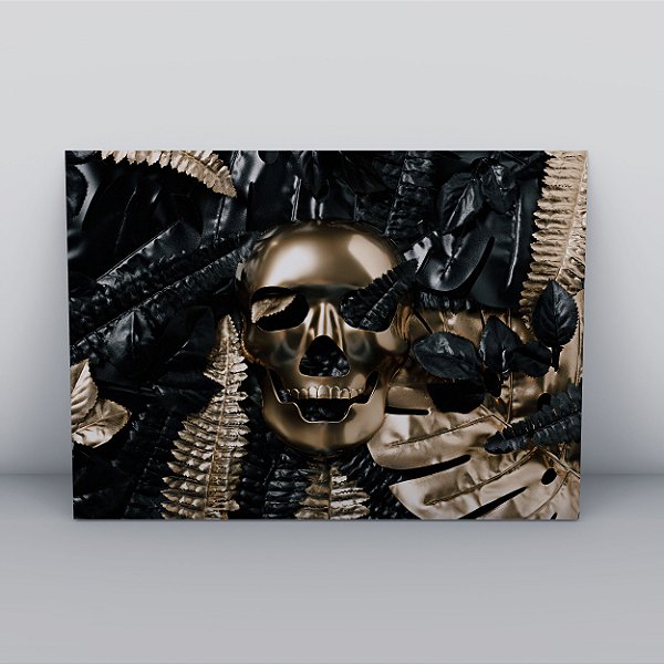 Quadro Canvas Caveira