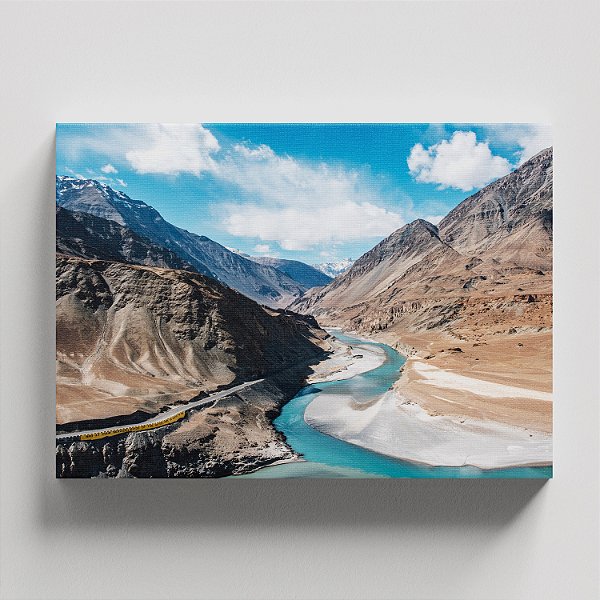Quadro Canvas Rio do Deserto
