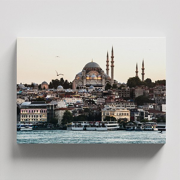 Quadro Canvas Cidade Istambul