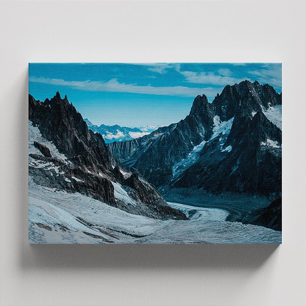 Quadro Canvas Paisagem-Neve
