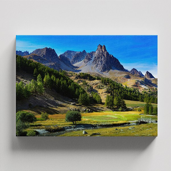 Quadro Canvas Paisagem - Montanhas
