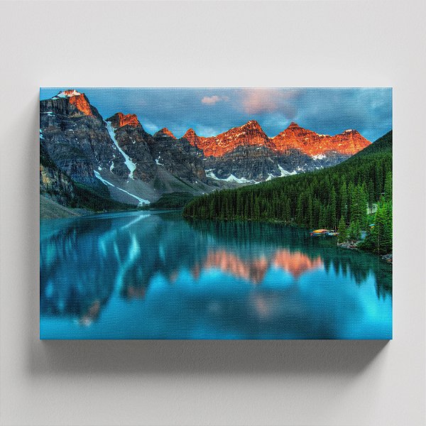 Quadro Canvas Paisagem - Lagoa Azul