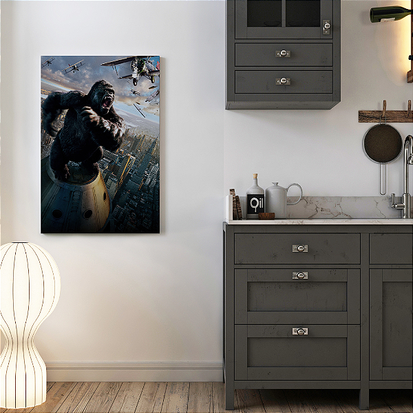 Quadro Canvas Gorila Gigante