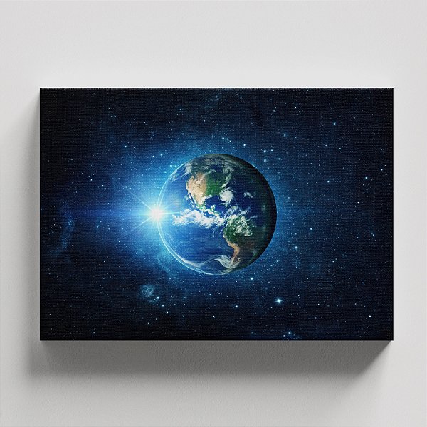 Quadro Canvas Planeta Terra