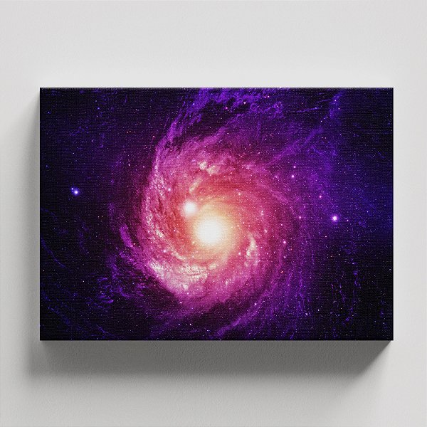 Quadro Canvas Galáxia Via Láctea