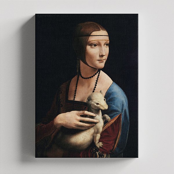 Quadro Canvas - Lady with an Ermine