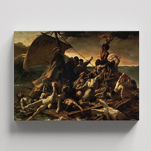 Quadro Canvas The Raft of the Medusa