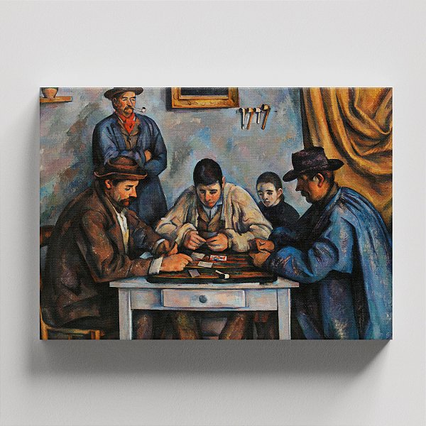 Quadro Canvas The Card Players