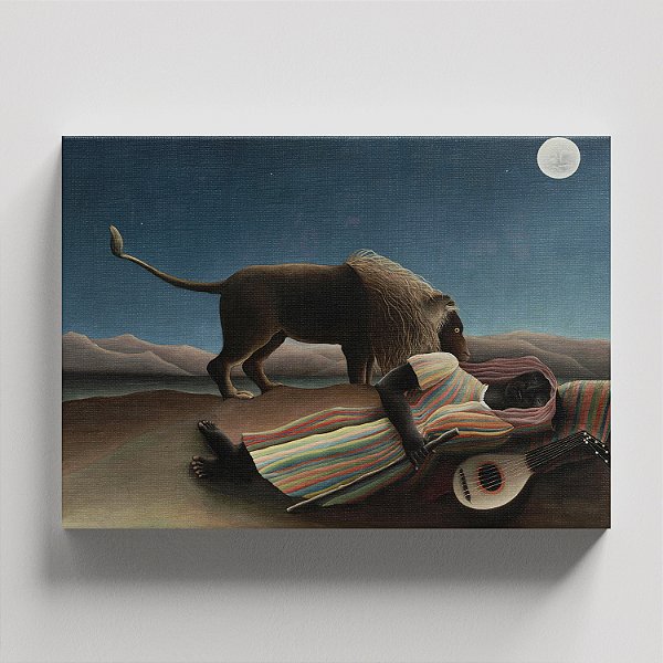 Quadro Canvas The Sleeping Gypsy