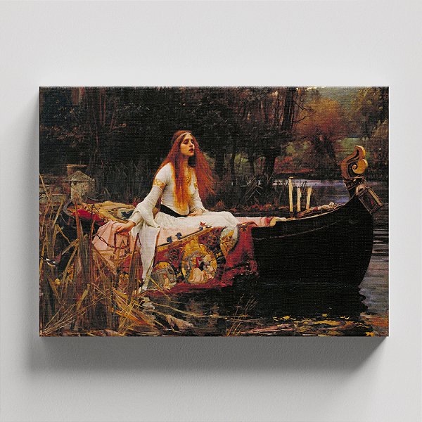 Quadro Canvas The Lady Of Shalott