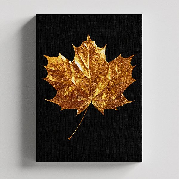 Quadro Canvas Folha de Plátano