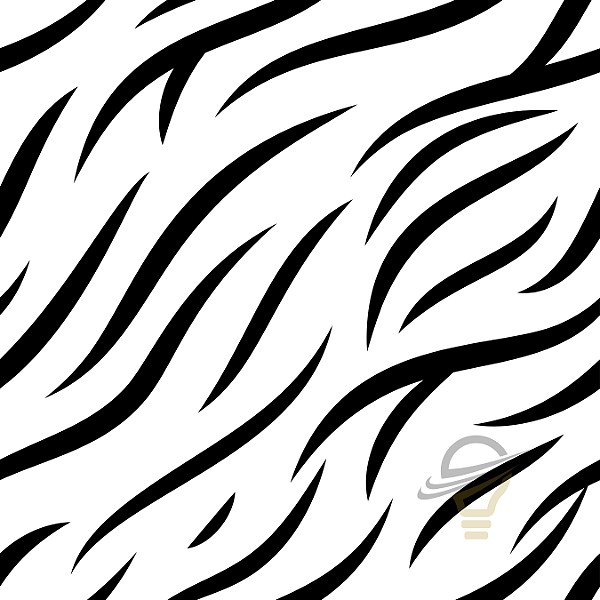 Sintético Emborrachado Zebra 50cm