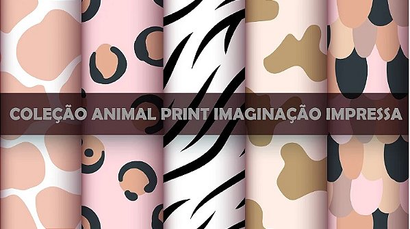 Kit Coleção Animal Print