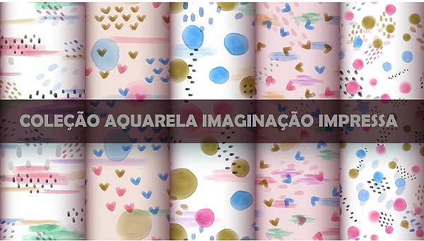 Kit Coleção Aquarela