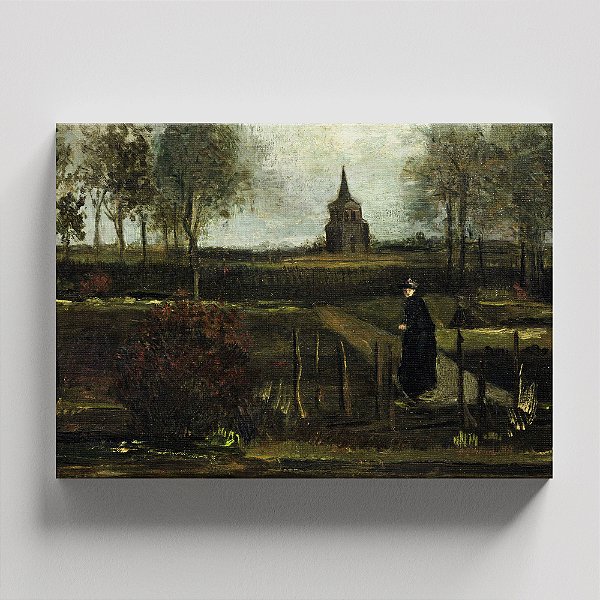 Quadro Canvas O Jardim Paroquial de Nuenen