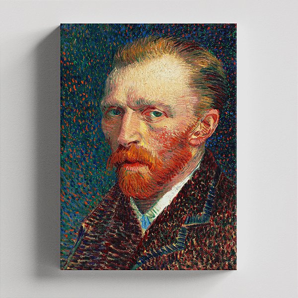 Quadro Canvas Self-Portrait de Vincent van Gogh