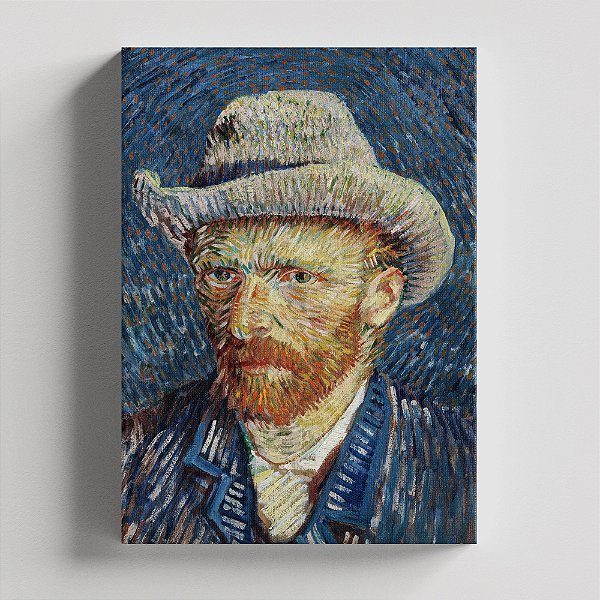 Quadro Canvas Self-Portrait With Grey Felt Hat