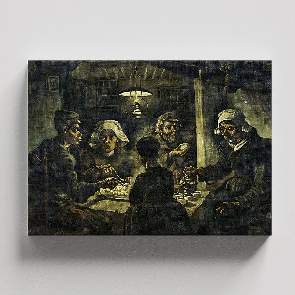Quadro Canvas The Potato Eaters