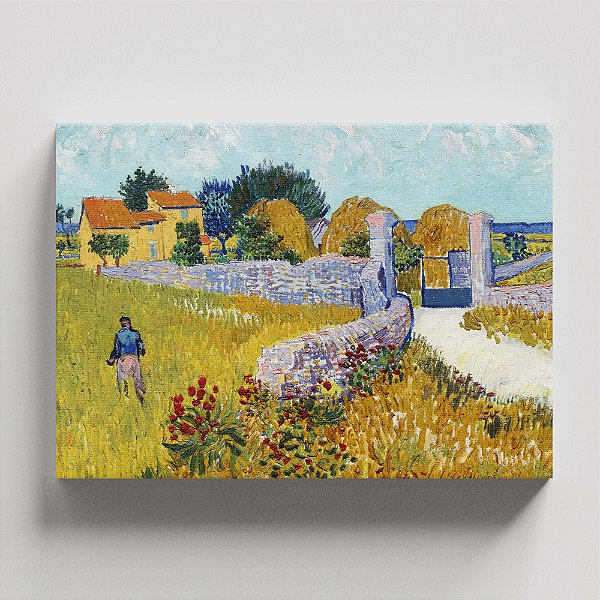 Quadro Canvas Farmhouse in Provence