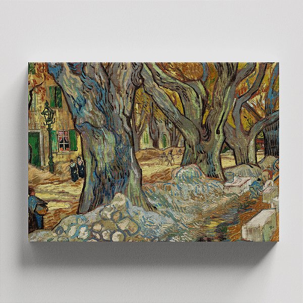 Quadro Canvas The Road Menders