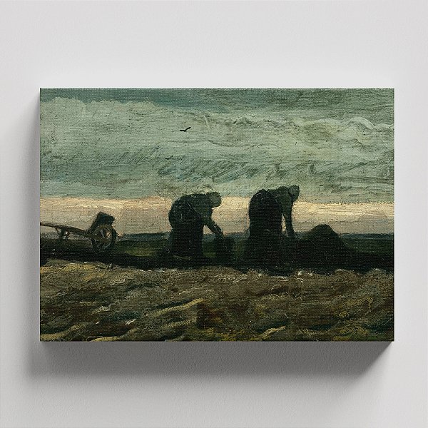 Quadro Canvas Two Women On The Heath