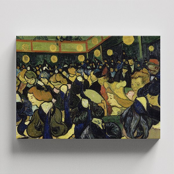 Quadro Canvas The Dance Hall in Arles