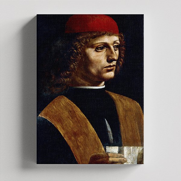 Quadro Canvas Portrait of a Musician