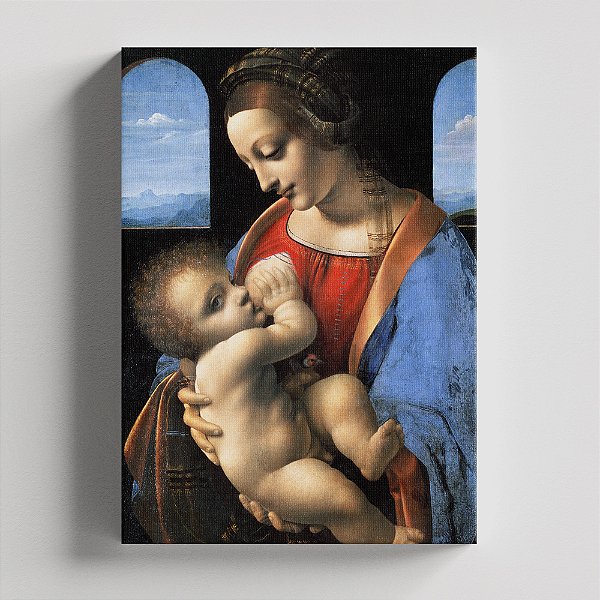 Quadro Canvas Madona Litta