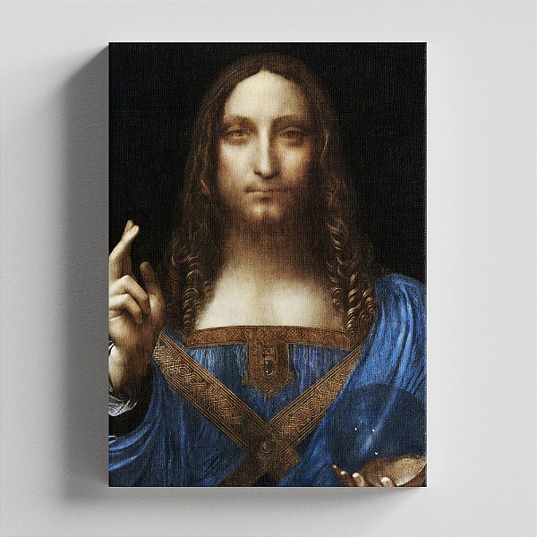 Quadro Canvas Salvator Mundi