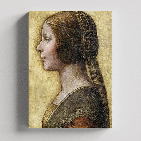 Quadro Canvas Portrait of a Young Fiancee