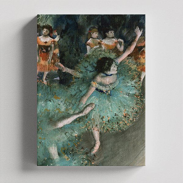 Quadro Canvas Dancer in Green