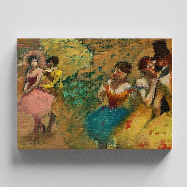 Quadro Canvas Dancers Waiting for the Opera