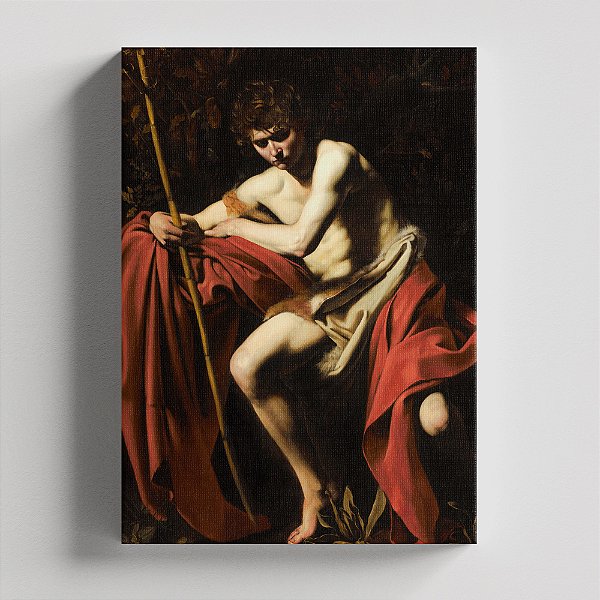 Quadro Canvas Saint John the Baptist in the Wilderness