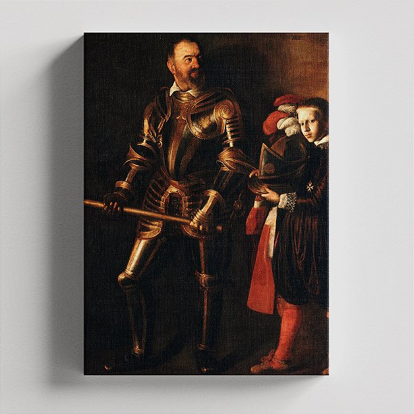 Quadro Canvas Portrait of Alof de Wignacourt