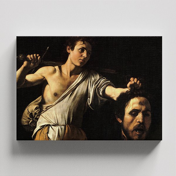 Quadro Canvas David with the Head of Goliath