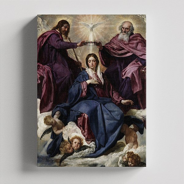 Quadro Canvas Coronation of The Virgin