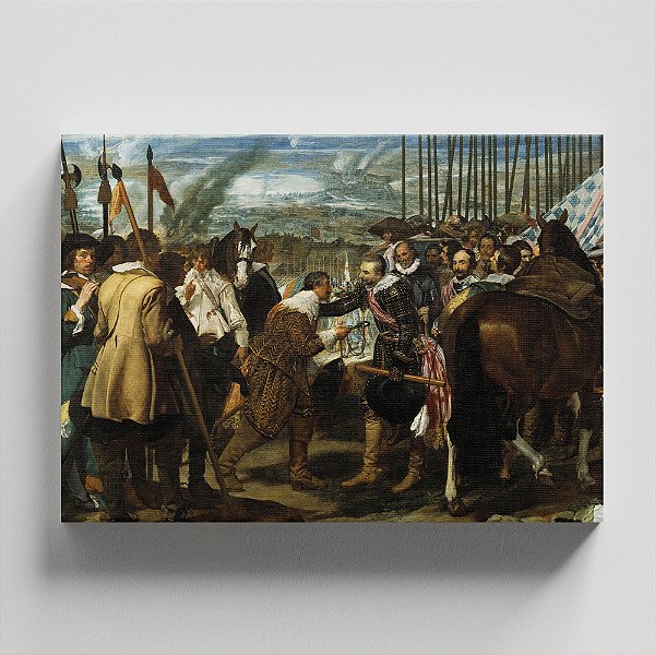 Quadro Canvas The Surrender of Breda