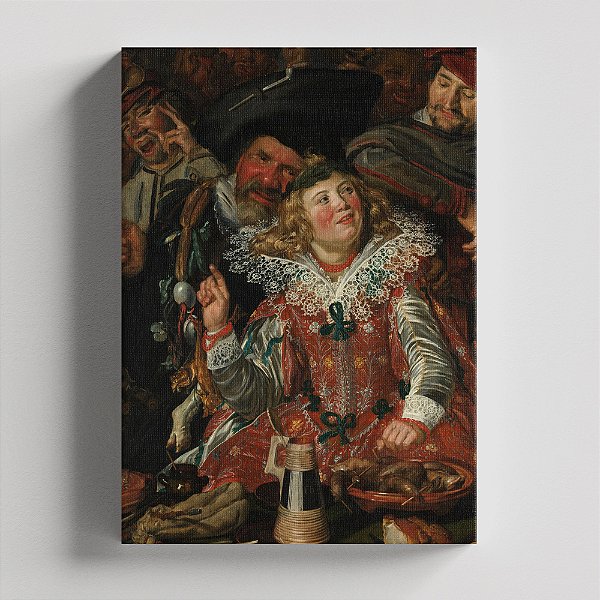 Quadro Canvas Shrovetide Revellers (The Merry Company)