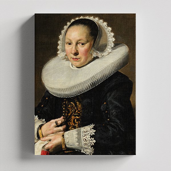 Quadro Canvas Portrait of a Woman, Aeltje Dircksdr. Pater