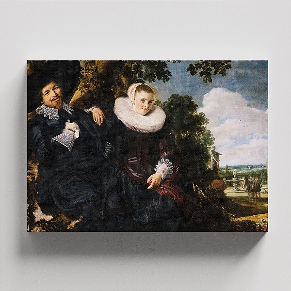 Quadro Canvas Isaac Abrahamsz Massa e Beatrix van der Laen
