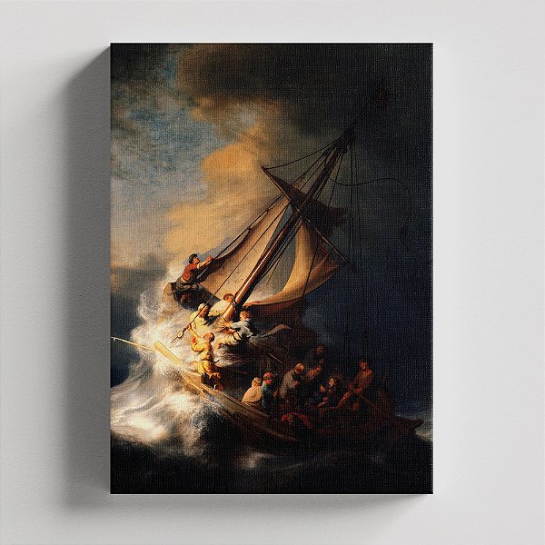 Quadro Canvas Storm on the Sea of ​​Galilee
