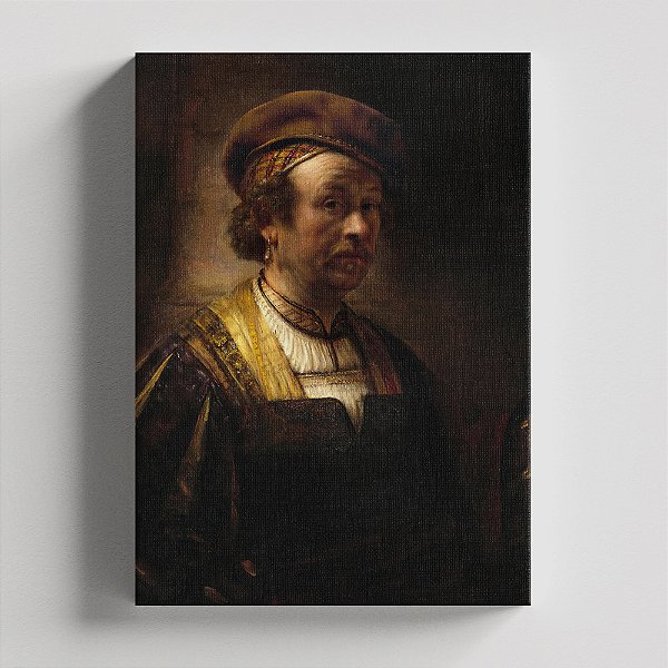Quadro Canvas Portrait of Rembrandt
