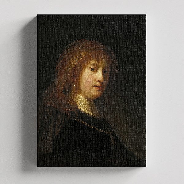 Quadro Canvas Saskia van Uylenburgh