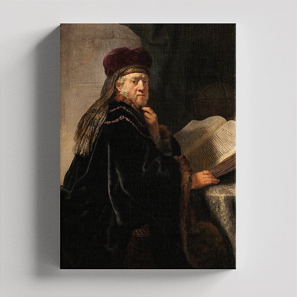 Quadro Canvas A Scholar in His Study