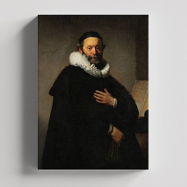 Quadro Canvas Portrait of Johannes Wttenbogaert