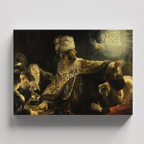 Quadro Canvas Belshazzar's Feast