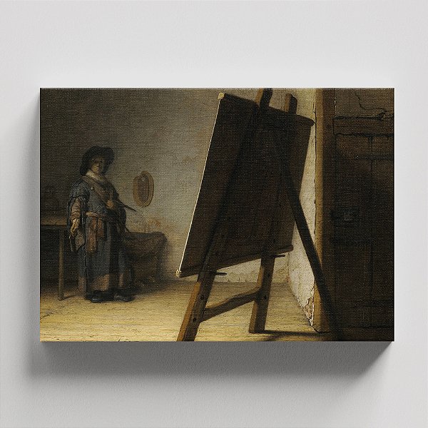 Quadro Canvas The Artist in his Studio